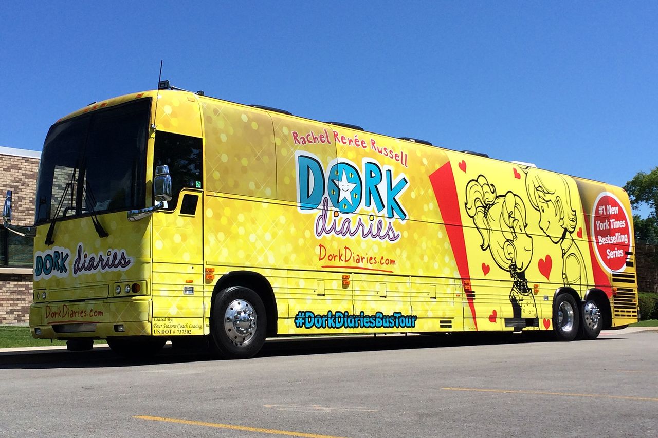 Photo of Dork Diaries Bus Tour