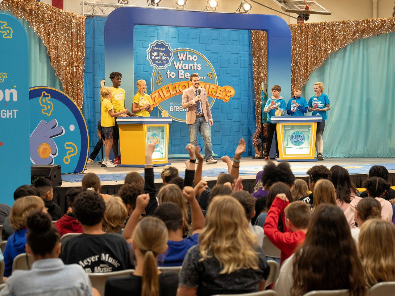Header image for Million Bazillion Live! | Who Wants to Be a Bazillionaire? Financial Literacy Program